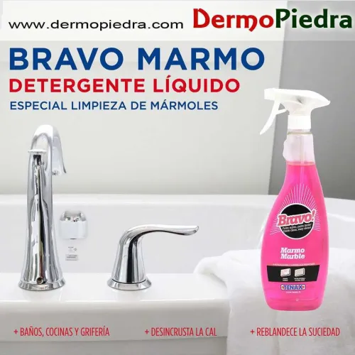 TENAX BRAVO MARMO limpiador desengrasante antical para mármol y caliza
