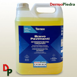 Tenax Bravo Pavimenti, limpiador neutro concentrado para mármol y todo tipo de pavimentos.