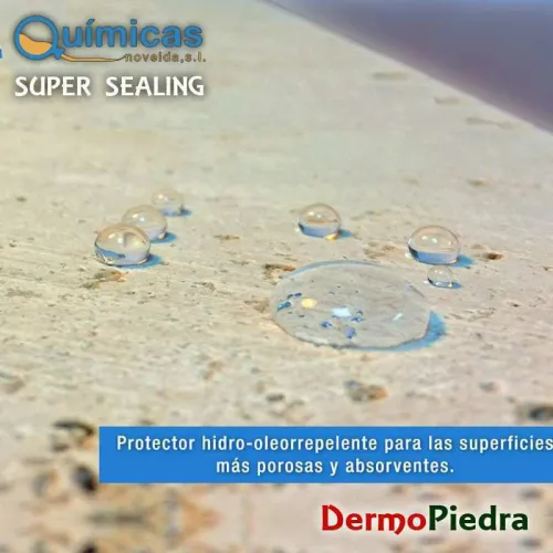 Super Sealing tratamiento hidrofugante para las superficies muy absorventes.