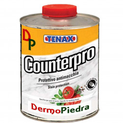 Counterpro protector antimanchas base disolvente, para encimeras y superficies pulidas.