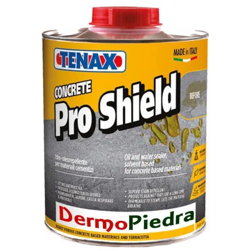 CONCRETE PRO SHIELD Hidro-óleo repelente para cemento y hormigón pulido.