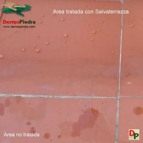 Salvaterrazza protector anti-filtraciones consolidante transpirable. Garrafa de 1 litro.