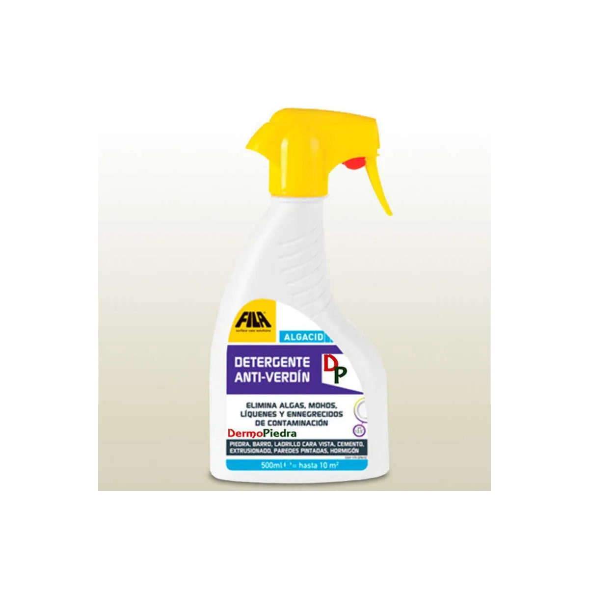 FILA ALGACID detergente para eliminar verdín algas moho y líquenes
