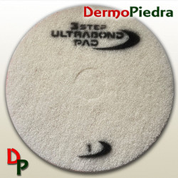 Pad diamantado UltraBond diámetro 100 mm. Paso 1 (rojo). pulido y abrillantado de superficies solo con agua.