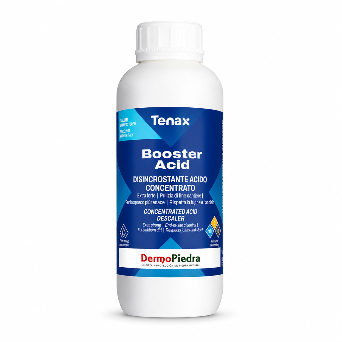 TENAX BOOSTER ACID desincrustante ácido para eliminar cemento y restos de obra