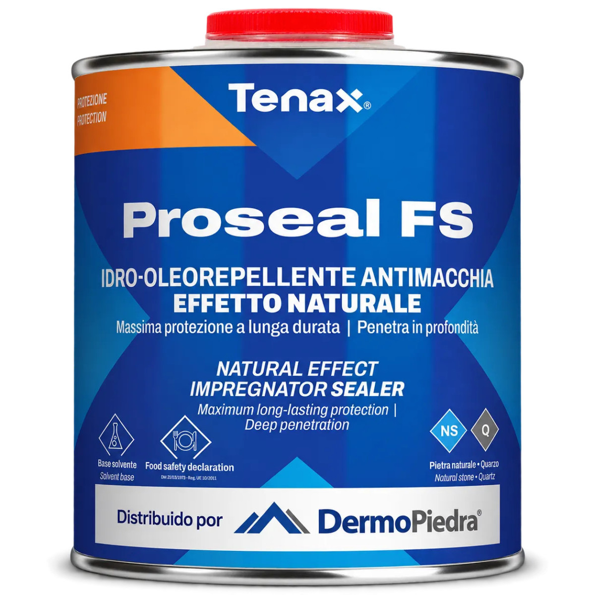 Tenax Proseal FS antimanchas para encimeras de cocina de piedra y cuarzo