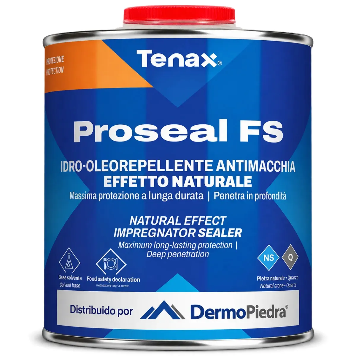 Tenax Proseal FS antimanchas para encimeras de cocina de piedra y cuarzo