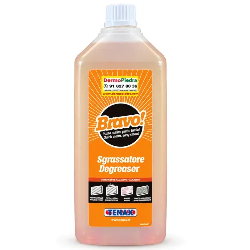 TENAX BRAVO SGRASSATORE desengrasante alcalino concentrado 1 litro.