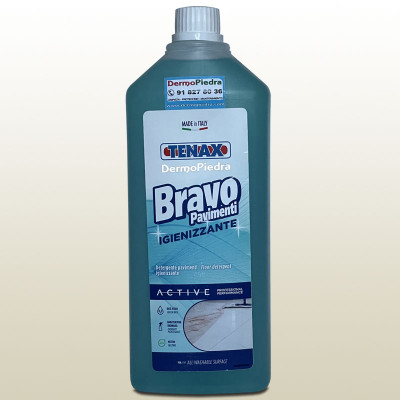 Bravo Pavimenti Igienizzante, detergente neutro higienizante para todo tipo de superficies.