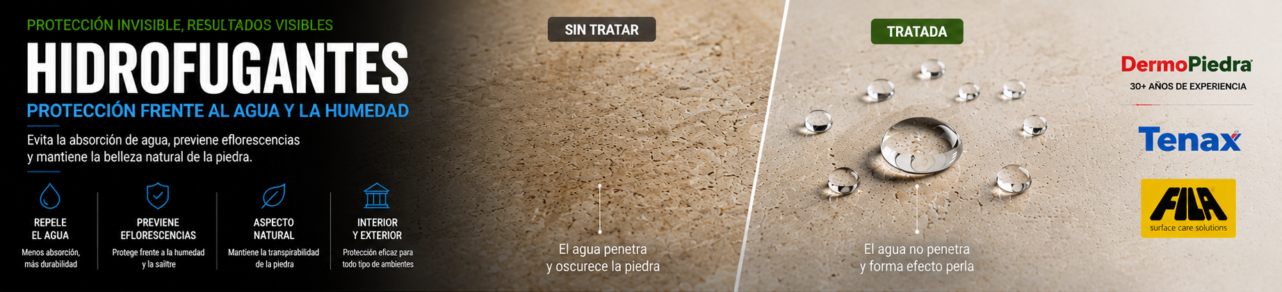 Protección frente al agua y la humedad
