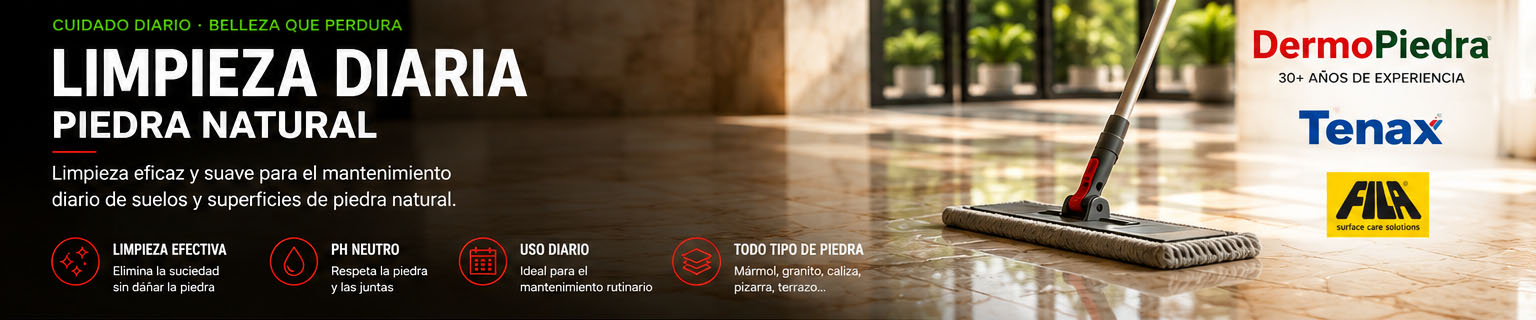 Limpieza diaria de piedra natural | Limpiadores profesionales