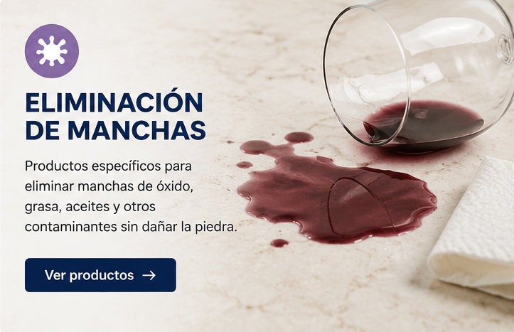 Limpieza eliminación de manchas