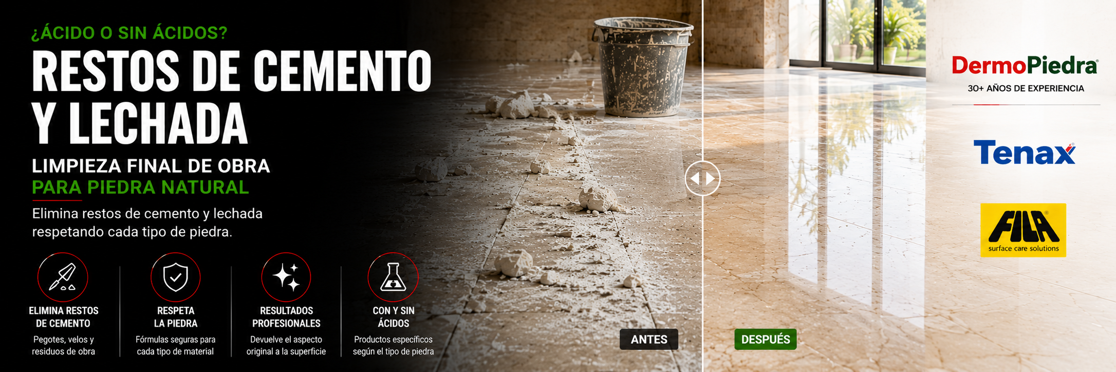 Limpieza final de obra | DermoPiedra